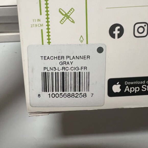 Rocketbook Undated Teacher Planner Gray 11"x9" - Picture 4 of 4